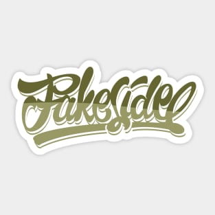 Fakeside Sticker